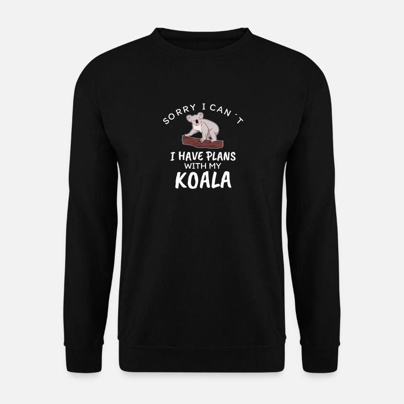 Koalabär - Unisex Pullover - Schwarz