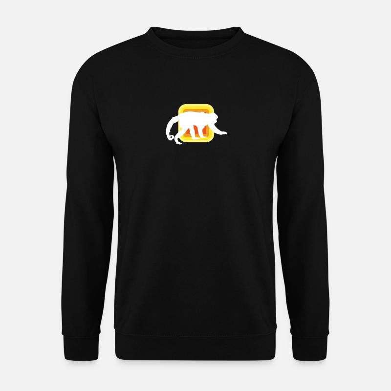 Monkey - Unisex Sweatshirt - black