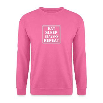 Beaver - Unisex Sweatshirt - pink - Front