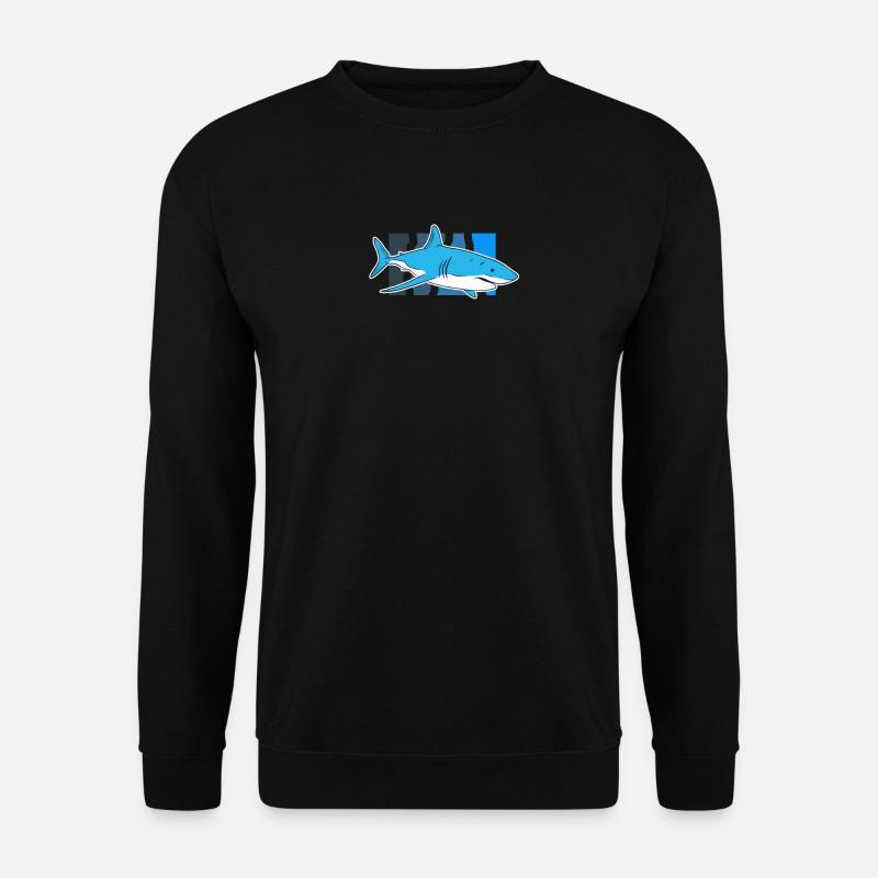 shark - Unisex Sweatshirt - black