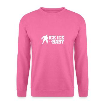 drôle de dire bébé cadeau hockey - Sweat-shirt Unisexe - rose - Devant