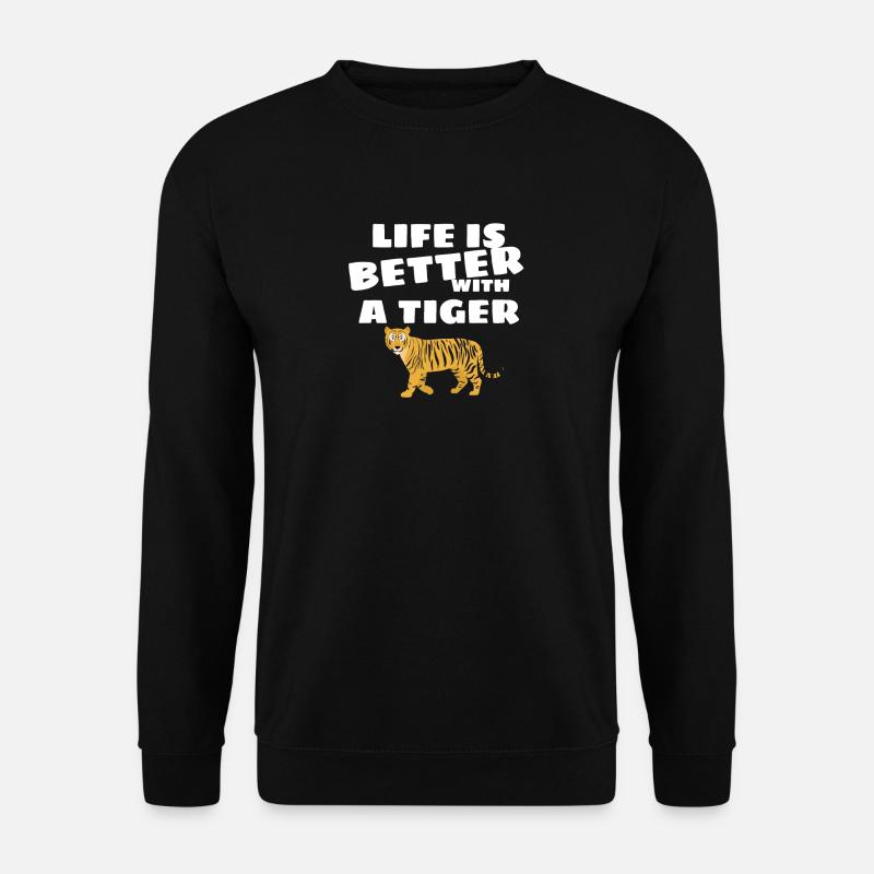 Tiger - Unisex Sweatshirt - black