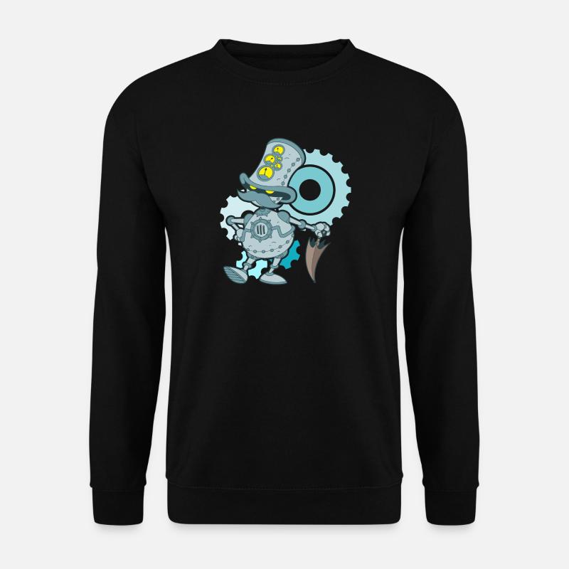 Robotter - Unisex Sweatshirt - black