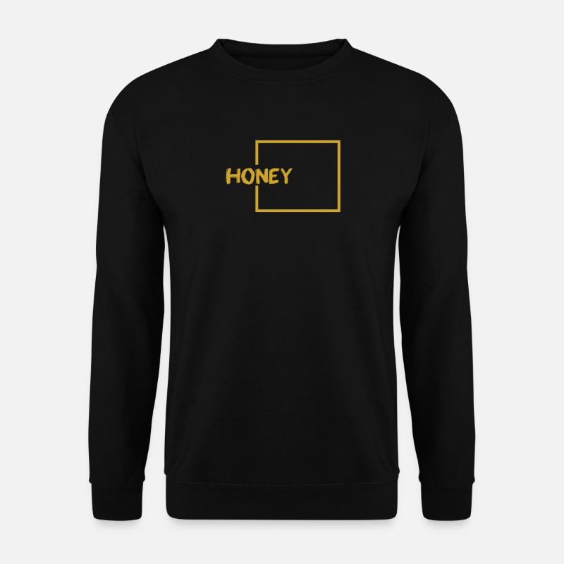HONEY - Unisex Pullover - Schwarz