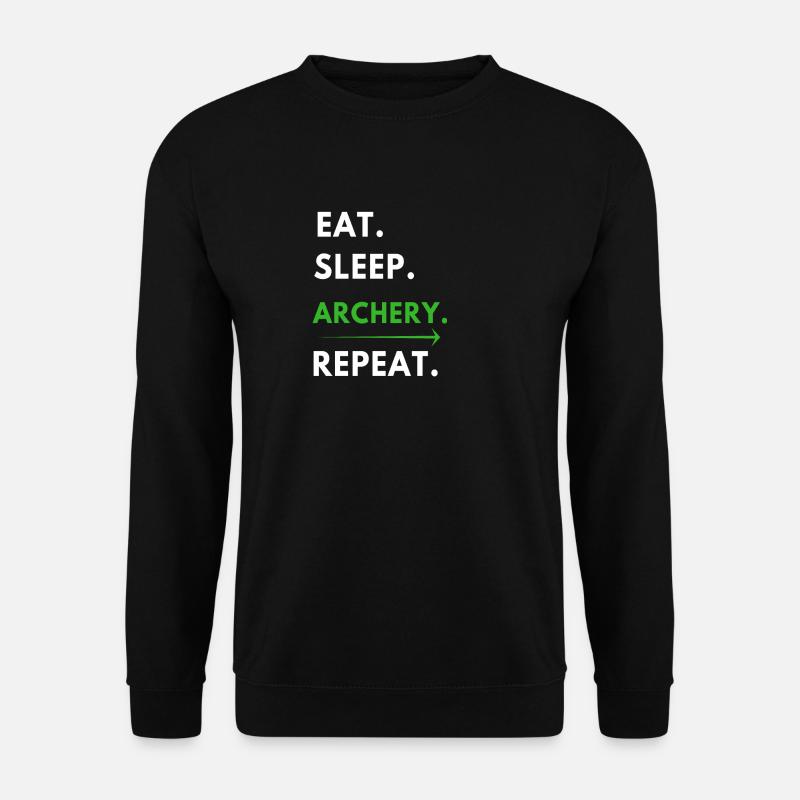 Tir à l’arc - Sweat-shirt Unisexe - noir