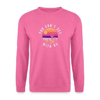 Beachvolleyball - Unisex Pullover - Pink - Vorne
