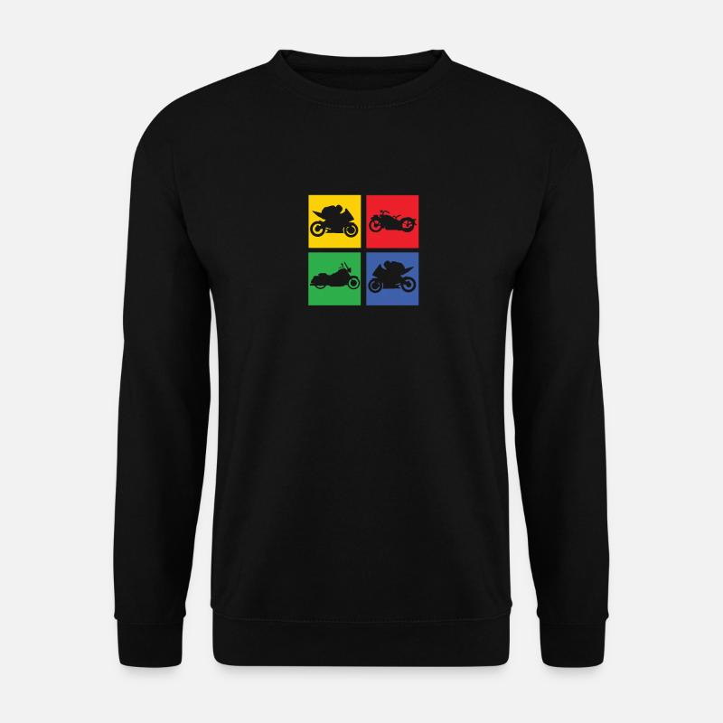 motorcycle - Unisex Sweatshirt - black