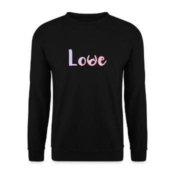Amour des chevaux Tête Fer à cheval Cavaliers Amour Cadeau - Sweat-shirt Unisexe - noir - Devant - Alina (178cm) & Michal (187cm)