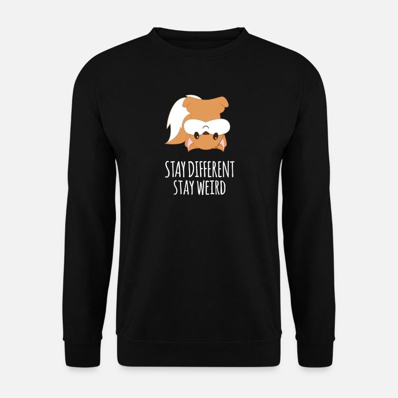 Eichhörnchen - Be different - Eichkätzchen - Unisex Pullover - Schwarz