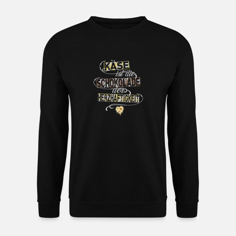 Käse Verkäufer Käse Liebhaber Käser Geschenkidee - Unisex Pullover - Schwarz