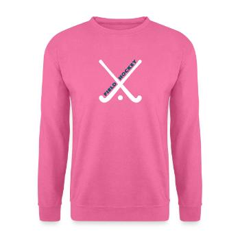 Hockey sur gazon - Sweat-shirt Unisexe - rose - Devant