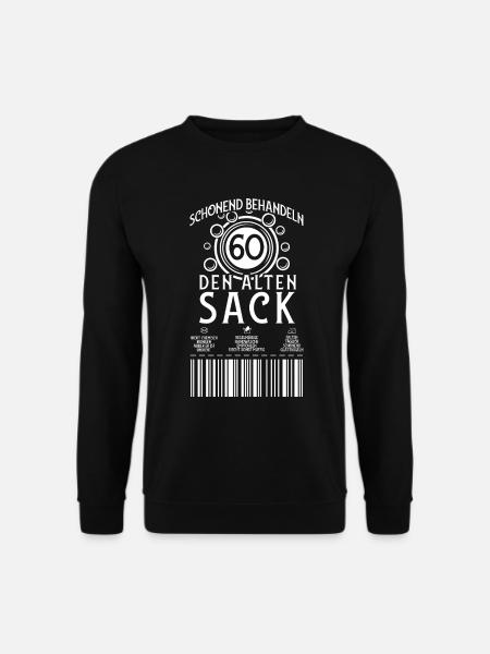 60. GEBURTSTAG JAHRGANG 1963 60 JAHRE ALTER SACK - Unisex Pullover - Schwarz