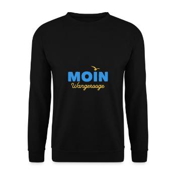 Nordsee Moin Wangerooge - Unisex Pullover - Schwarz - Vorne - Alina (178cm) & Michal (187cm)