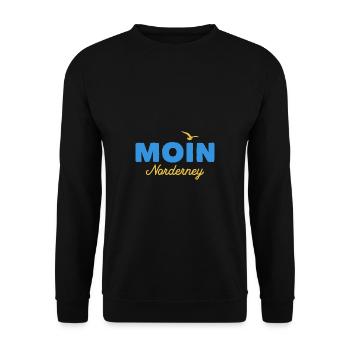 Nordsee Moin Norderney - Unisex Pullover - Schwarz - Vorne - Alina (178cm) & Michal (187cm)