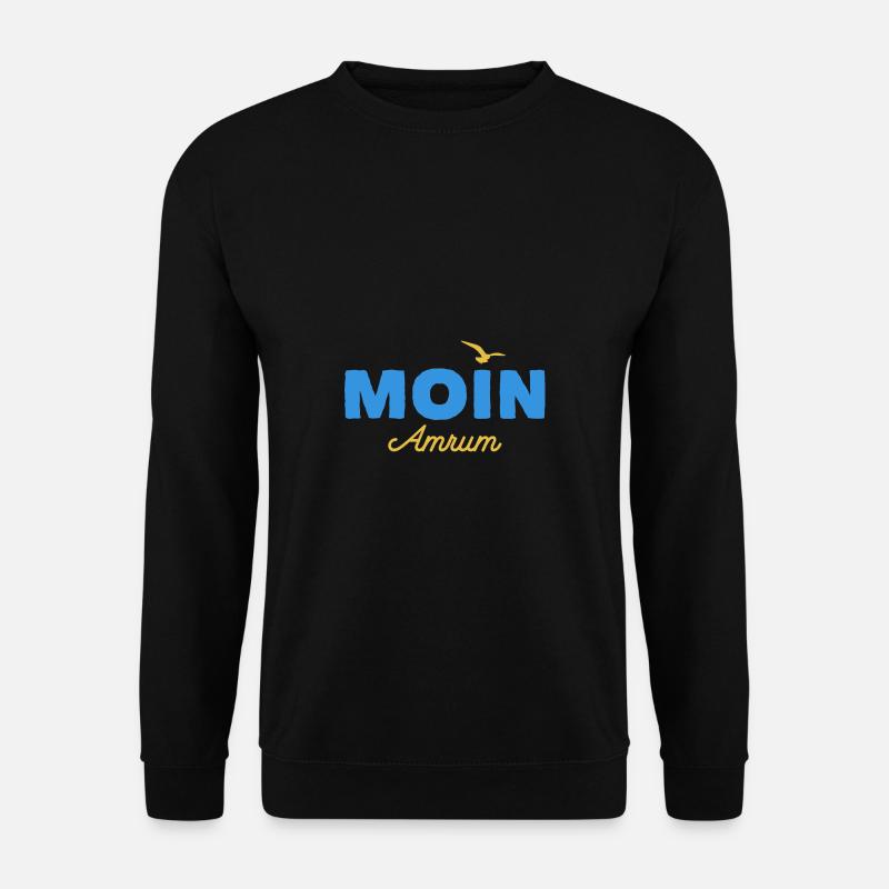 Nordsee Moin Amrum - Unisex Pullover - Schwarz