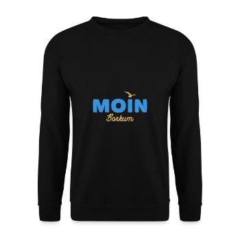 Nordsee Moin Borkum - Unisex Pullover - Schwarz - Vorne - Alina (178cm) & Michal (187cm)