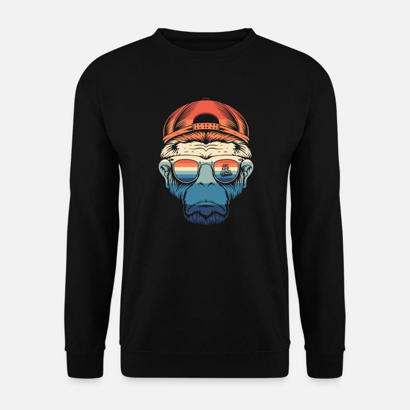 Keep moving forward - Unisex Pullover - Schwarz