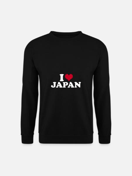 I Love Japan - Unisex Sweatshirt - black