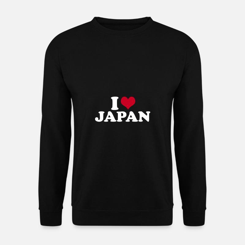 I Love Japan - Unisex Sweatshirt - black