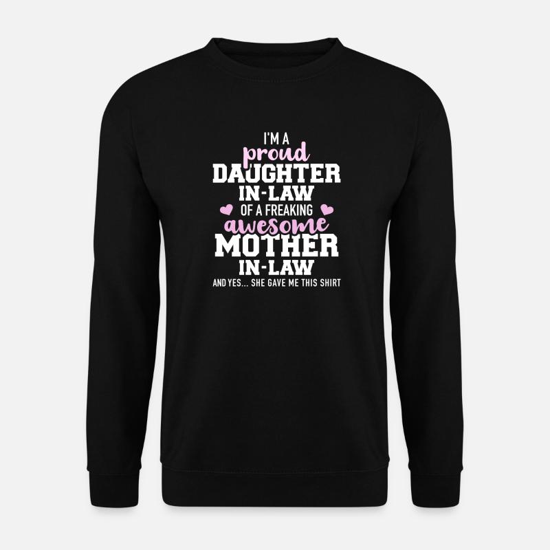 Schwiegertochter - Unisex Pullover - Schwarz