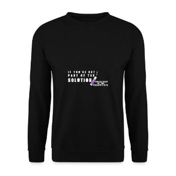 Chemie Lehrer Wissenschaftler Chemieker - Unisex Pullover - Schwarz - Vorne - Alina (178cm) & Michal (187cm)