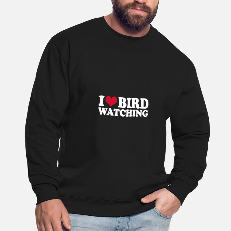 Ornithologue ornithologue d’observation des oiseaux J’adore observer les oiseaux Sweat-shirt Unisexe