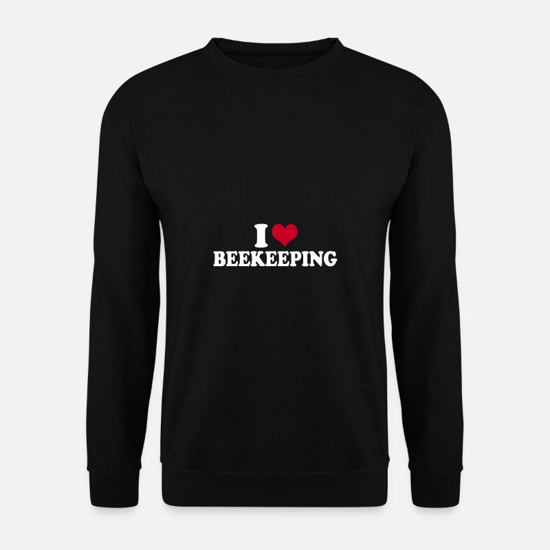 I Love Beekeeping - Unisex Sweatshirt - black