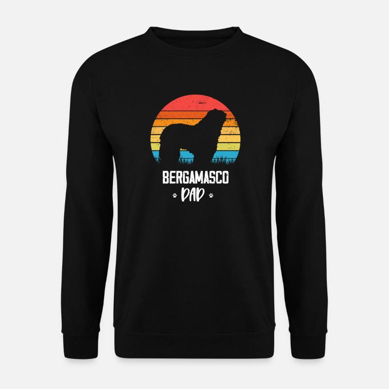 Bergamo Shepherd Dog - Unisex Sweatshirt - black
