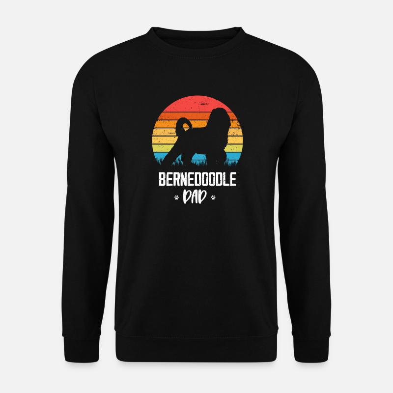 Bernedoodle Chien - Sweat-shirt Unisexe - noir