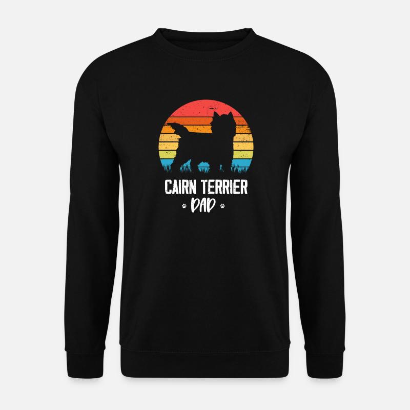 Cairn Terrier - Unisex Pullover - Schwarz