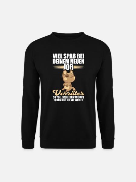 Arbeit Jobwechsel Kollege Job Abschied Geschenk - Unisex Pullover - Schwarz