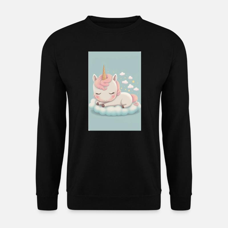 Baby-Einhorn - Unisex Pullover - Schwarz