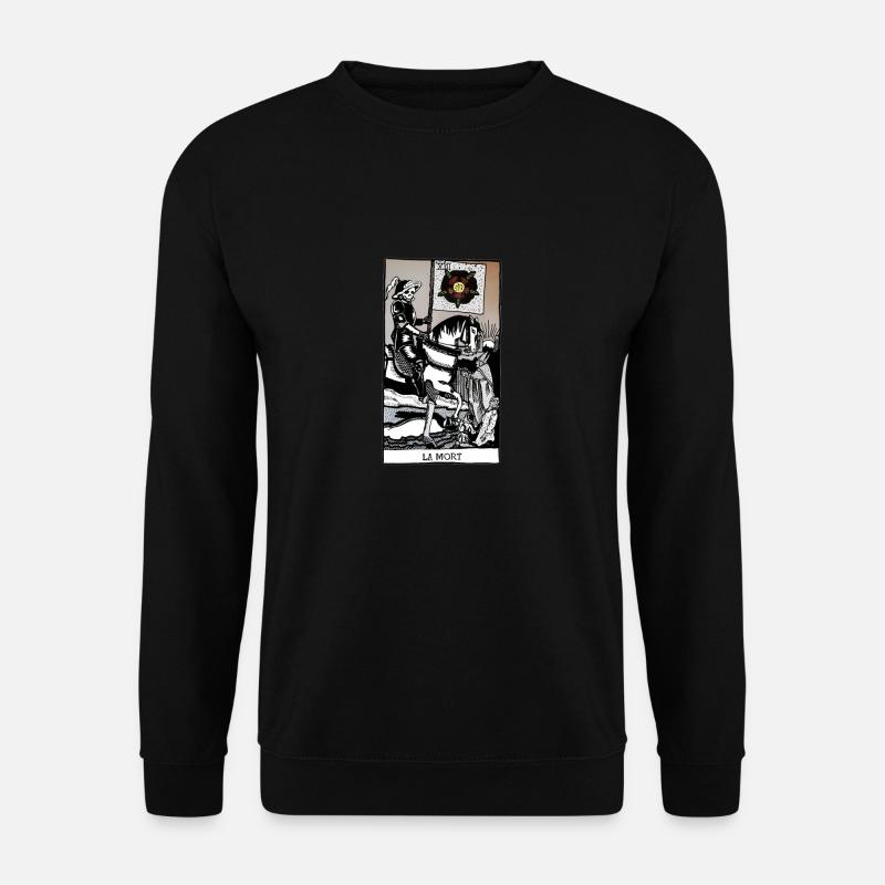 Todes-Tarot - Unisex Pullover - Schwarz