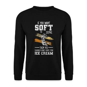 Équipe de volleyball Plage - Sweat-shirt Unisexe - noir - Devant - Alina (178cm) & Michal (187cm)