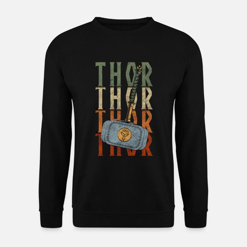 Odin Asgard Celts - Unisex Sweatshirt - black