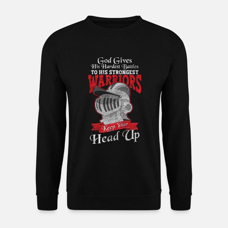 Guerrier héros à l’épée - Sweat-shirt Unisexe - noir