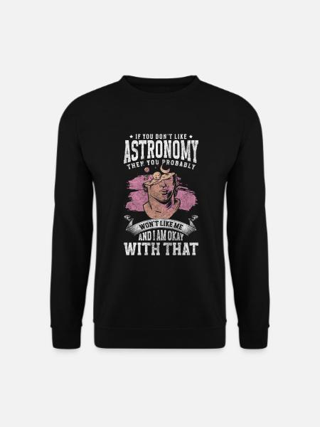 Universe Telescope - Unisex Sweatshirt - black