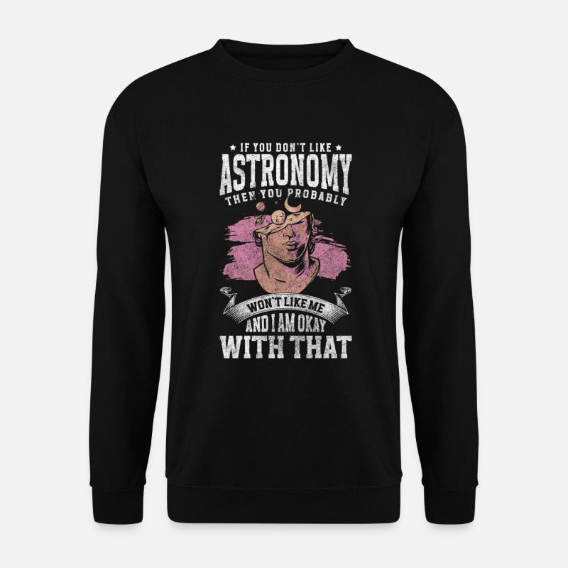 Universe Telescope - Unisex Sweatshirt - black