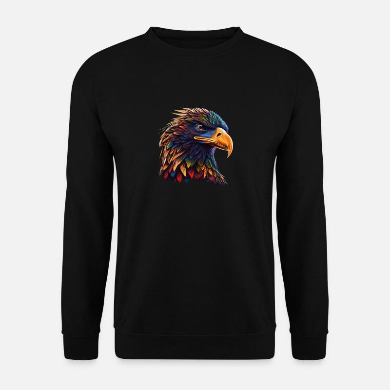SEVERE EAGLE - ACERE EYE - Unisex Sweatshirt - black