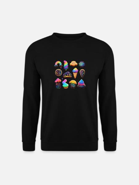 KEKSE - EISCREME - Unisex Pullover - Schwarz