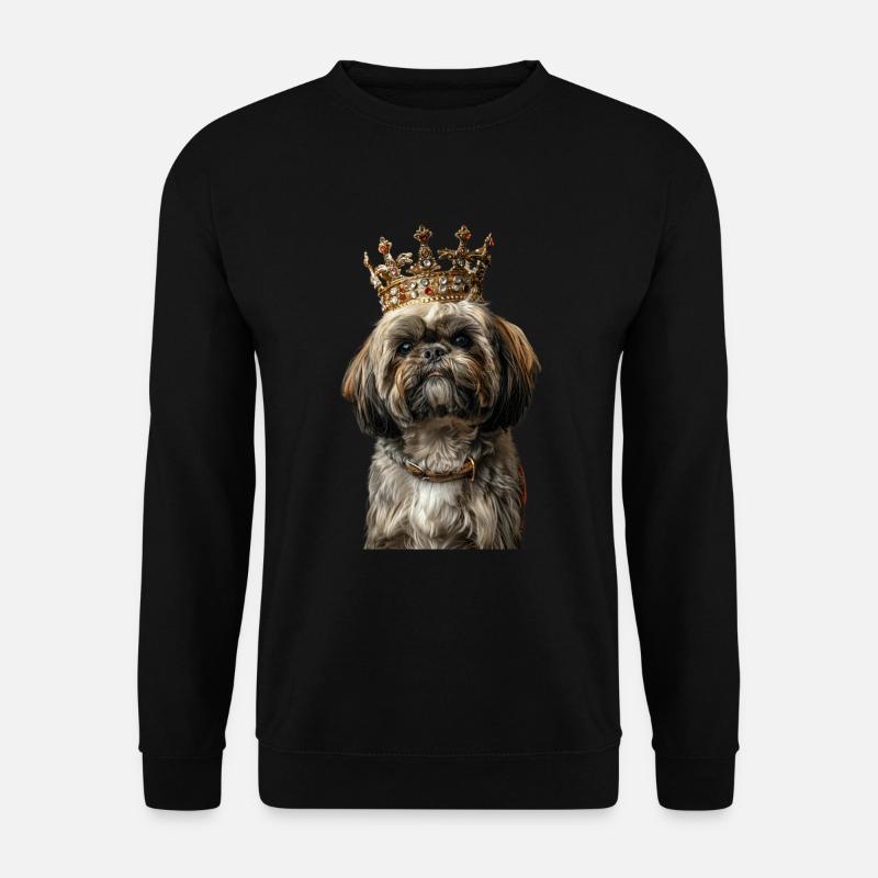 Shih Tzu - Unisex Pullover - Schwarz