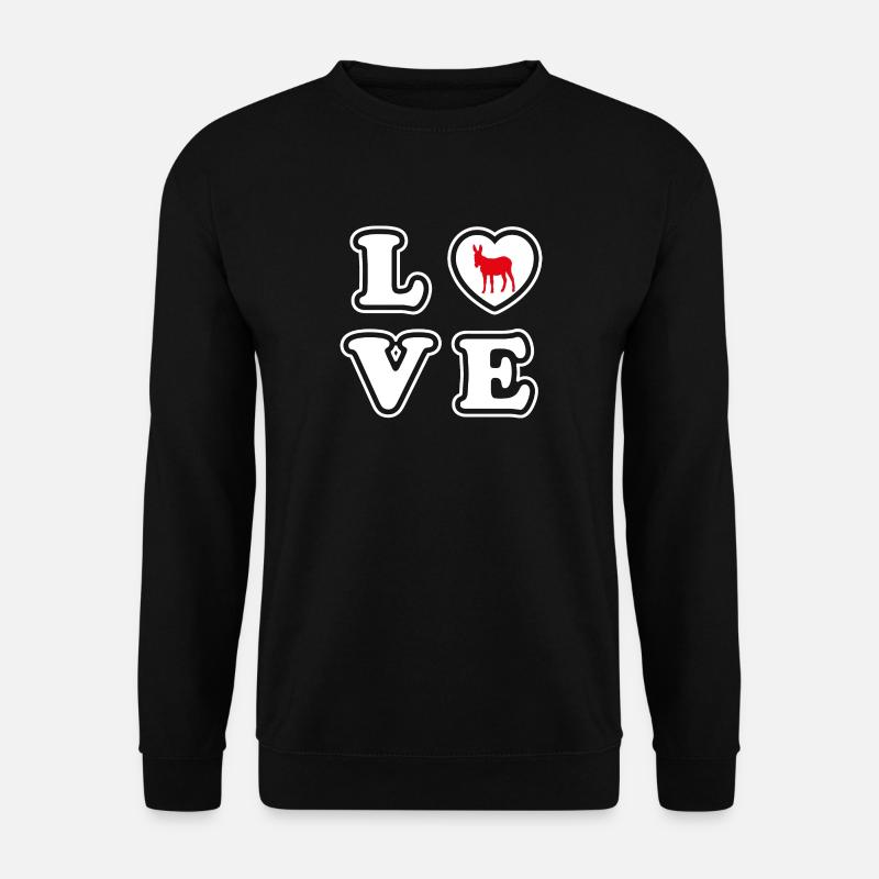 baudet - Sweat-shirt Unisexe - noir