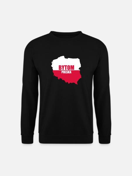 Bytom Beuthen Polska Polen Geschenk - Unisex Pullover - Schwarz
