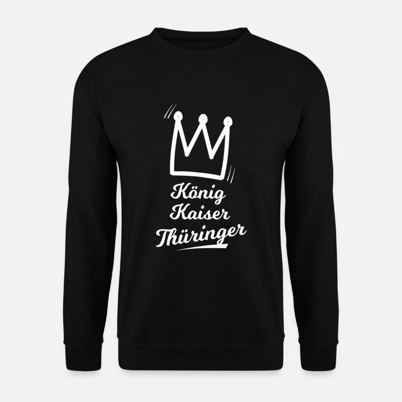 At home in Thuringia - Unisex Sweatshirt - black