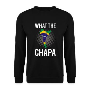 Ginga Capoeira pour les arts martiaux brésiliens - Sweat-shirt Unisexe - noir - Devant - Alina (178cm) & Michal (187cm)