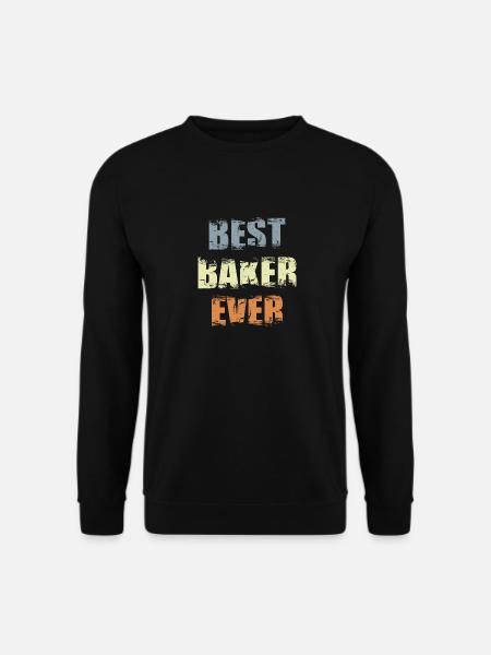 Best Baker - Unisex Sweatshirt - black