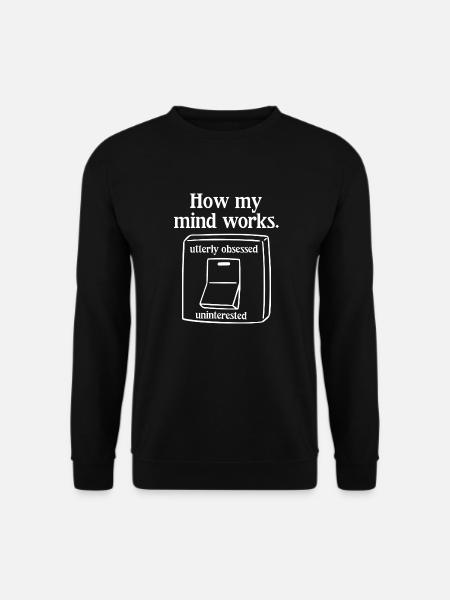 Comment mon fonctionne - Sweat-shirt Unisexe - noir