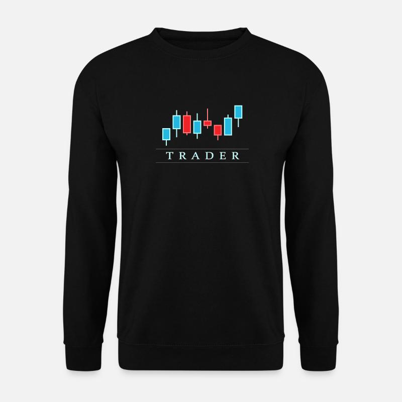 Schwarzer Trader - Unisex Pullover - Schwarz