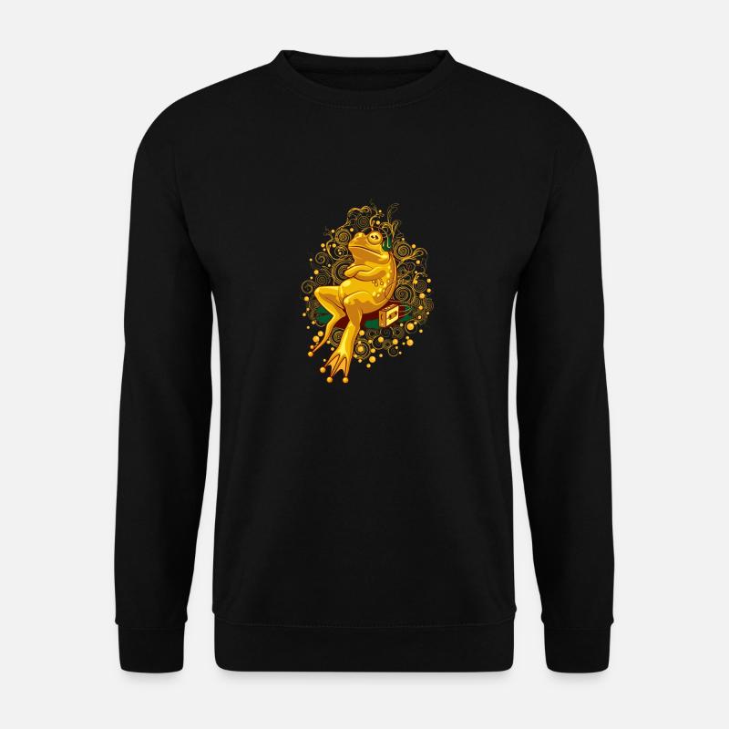 FROGGIE RELAX MODE - Sweat-shirt Unisexe - noir