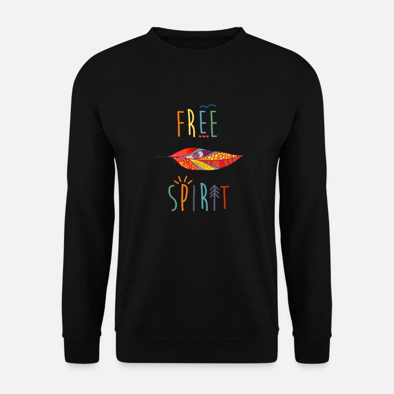 AD Free Spirit - Unisex Pullover - Schwarz